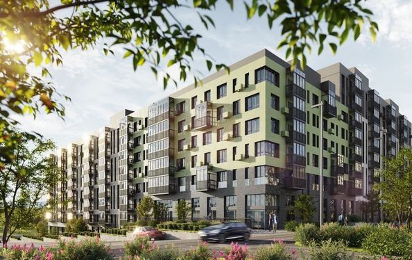 
  Продается 2-комн. квартира 56.45 м², в ЖК Юдинский, дом 1.1. Фото 2.