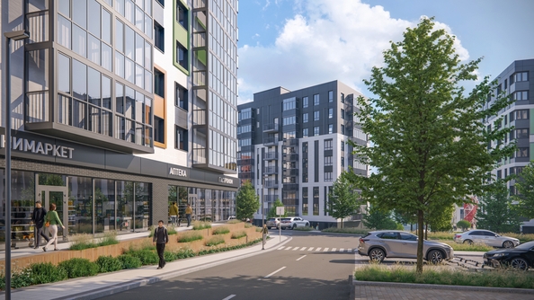 
  Продается 1-комн. квартира 37.17 м², в ЖК Юдинский, дом 1.4. Фото 2.