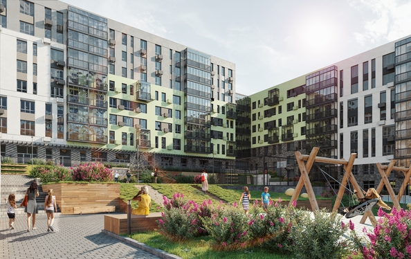 
  Продается 3-комн. квартира 61.14 м², в ЖК Юдинский, дом 1.2. Фото 5.