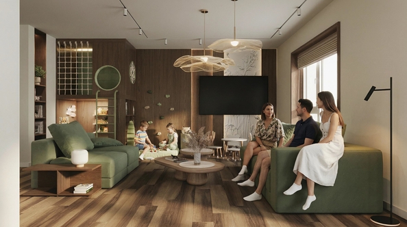 
  Продается 3-комн. квартира 103.8 м², в ЖК Шервуд, (Нагорная 6-я, 15г/12). Фото 15.