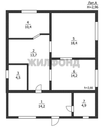 
  Продается дом, 80.3 м², Барнаул
. Фото 34.
