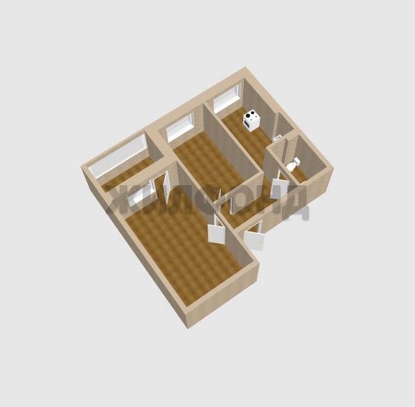 
  Продается 2-комн. квартира, 43.6 м², Шумакова ул, д. 32
. Фото 20.