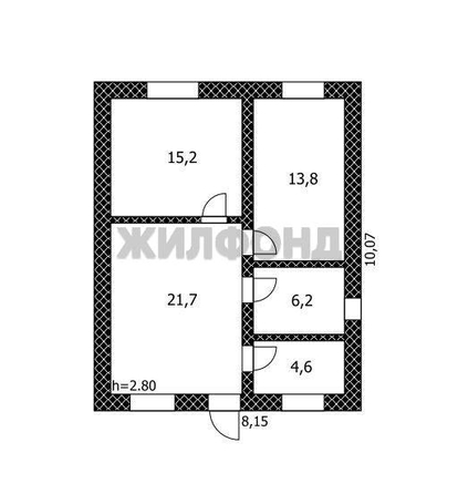 
  Продается дом, 64.8 м², СНТ Ветеран-Лесное
. Фото 25.