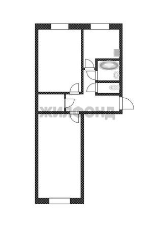 
  Продается 2-комн. квартира, 48.2 м², Антона Петрова ул
. Фото 8.