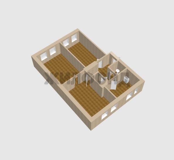 
  Продается 3-комн. квартира, 70.4 м², Сизова ул
. Фото 20.