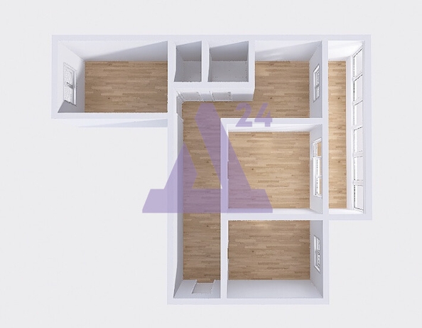 
  Продается 3-комн. квартира, 66.2 м², Павловский тракт, д. 86
. Фото 10.