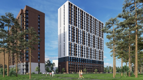 
  Продается 1-комн. квартира, 28.1 м², ЖК Шервуд, (Нагорная 6-я, 15в корп 4)
. Фото 2.