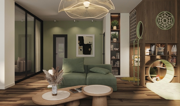 
  Продается 3-комн. квартира 87.1 м², в ЖК Шервуд, (Нагорная 6-я, 15г/12). Фото 1.