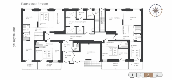 
  Продается 2-комн. квартира 77.7 м², в ЖК Павлов. Фото 1.