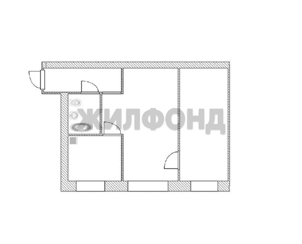 
  Продается 2-комн. квартира 43.9 м². Фото 6.