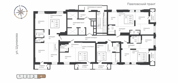 
  Продается студия 31.1 м², в ЖК Павлов. Фото 1.