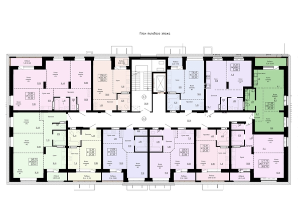 
  Продается 3-комн. квартира 67.4 м², в ЖК Титул. Фото 1.
