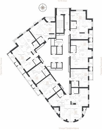 
  Продается 1-комн. квартира 31.76 м², в ЖК Маяковский 2. Фото 1.