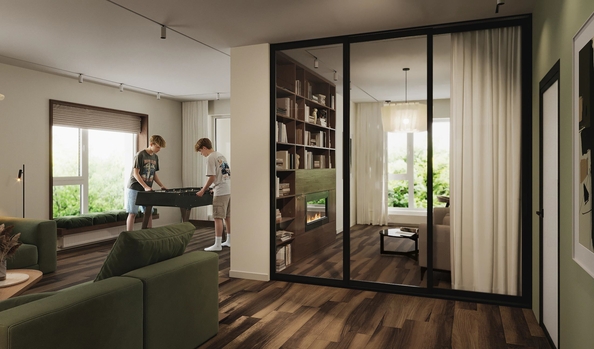 
  Продается 4-комн. квартира 125.7 м², в ЖК Шервуд, (Нагорная 6-я, 15г/12). Фото 10.