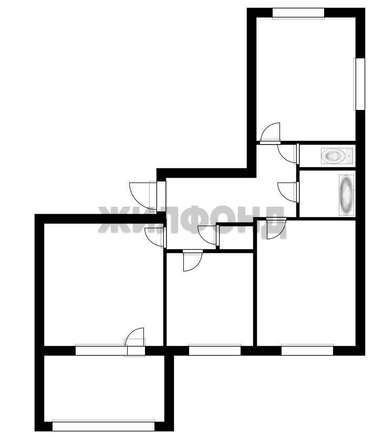 
  Продается 3-комн. квартира 70 м². Фото 21.