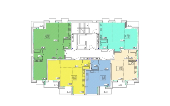 
  Продается студия, 40.84 м², ЖК Ёлки, дом 1
. Фото 1.