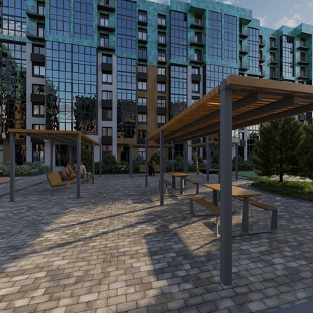 
  Продается студия, 40.84 м², ЖК Ёлки, дом 1
. Фото 52.