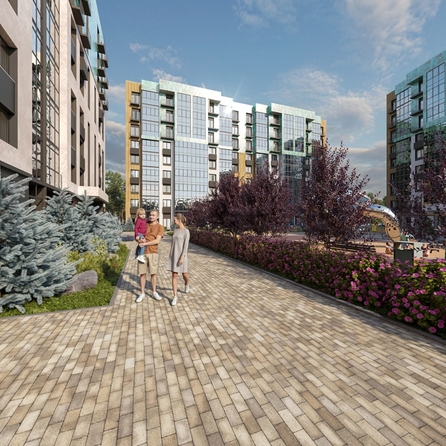 
  Продается 1-комн. квартира, 45.15 м², ЖК Ёлки, дом 3
. Фото 47.