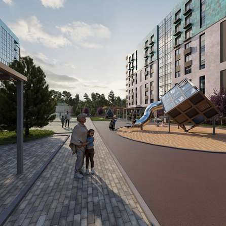 
  Продается 2-комн. квартира, 52.97 м², ЖК Ёлки, дом 3
. Фото 50.