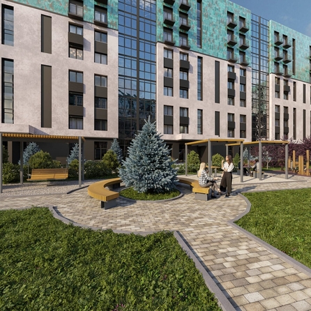 
  Продается 2-комн. квартира 60.48 м², в ЖК Ёлки, дом 3. Фото 52.