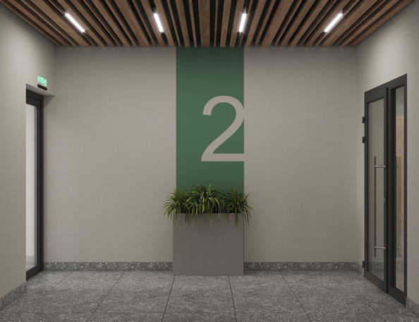 
  Продается 2-комн. квартира 52.97 м², в ЖК Ёлки, дом 3. Фото 36.