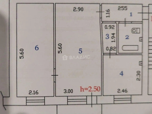 
  Продам 2-комн. квартиру 42.3 м². Фото 5.