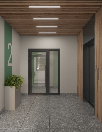 
  Продается 1-комн. квартира 40.99 м², в ЖК Ёлки, дом 3. Фото 35.
