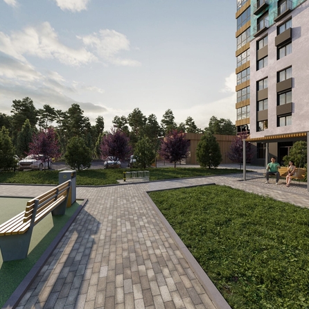 
  Продается 2-комн. квартира 52.97 м², в ЖК Ёлки, дом 3. Фото 42.