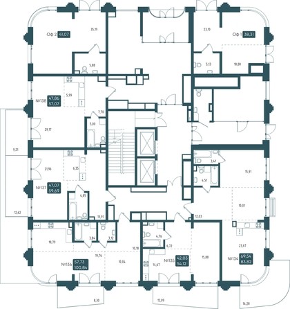 
   Продам 1-комнатную, 59.69 м², Бродский, 1-я очередь

. Фото 3.