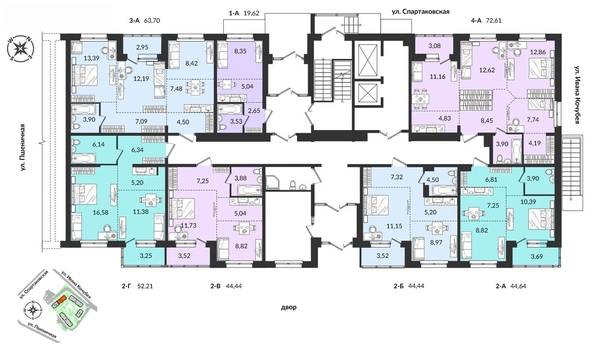 
   Продам 3-комнатную, 63.7 м², Источник, дом 1

. Фото 3.