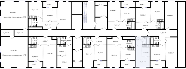 
  Продается 2-комн. квартира, 71.75 м², ЖК Юго-Западный, дом 17
. Фото 3.