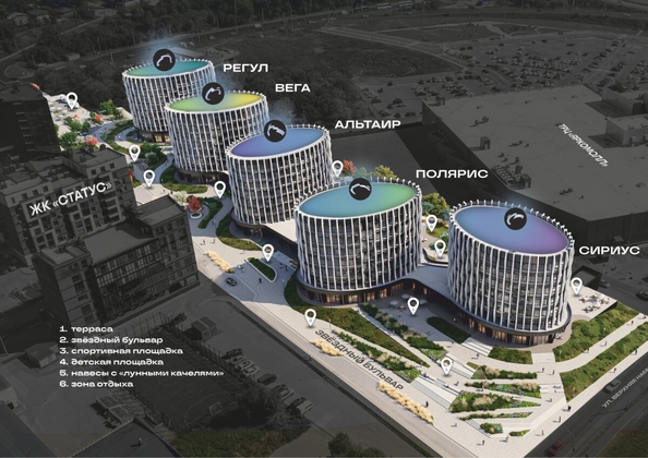 
  Продается 2-комн. квартира 72.09 м², в ЖК Звезды, дом 1. Фото 8.