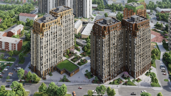 
   Продам 1-комнатную, 41.34 м², Стрижи Сити, блок-секции 6,7

. Фото 1.