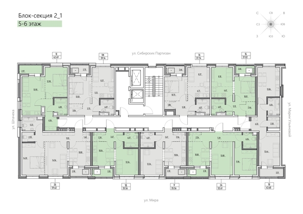 
   Продам 2-комнатную, 52.61 м², Zenith (Зенит), 2 этап

. Фото 11.