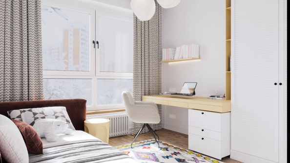 
  Продается 3-комн. квартира, 61 м², ЖК Стрижи Сити, блок-секции 6,7
. Фото 11.