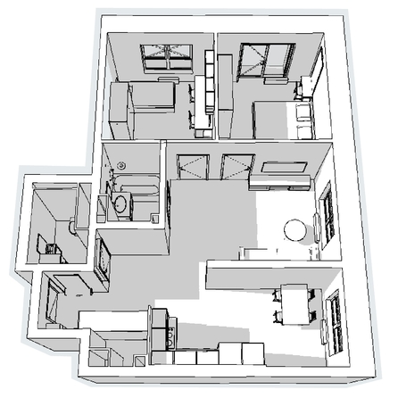 
   Продам 3-комнатную, 71 м², Центральная ул (Стрижи кв-л), 15

. Фото 12.