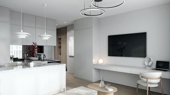
  Продается 1-комн. квартира, 25.9 м², ЖК Стрижи Сити, блок-секции 6,7
. Фото 3.