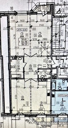 
  Продается 3-комн. квартира, 106 м², ЖК Бабр - клубный дом, дом 1
. Фото 9.