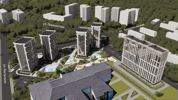 
  Продается 1-комн. квартира, 37.84 м², ЖК ЛЕРМОНТОВ ПАРК, дом 1
. Фото 3.