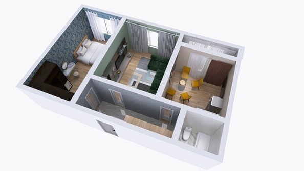 
  Продается 2-комн. квартира, 57.84 м², ЖК Юго-Западный, дом 17
. Фото 12.