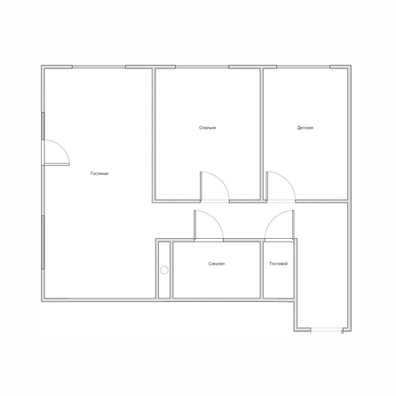 
  Продается 2-комн. квартира, 68.6 м², ЖК Квартал Стрижи, 2 очередь
. Фото 24.