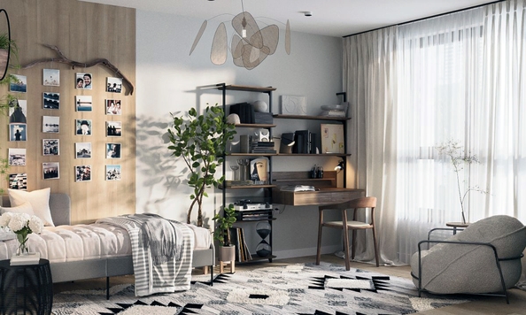 
  Продается 4-комн. квартира, 81.7 м², ЖК Стрижи Сити, блок-секции 6,7
. Фото 6.