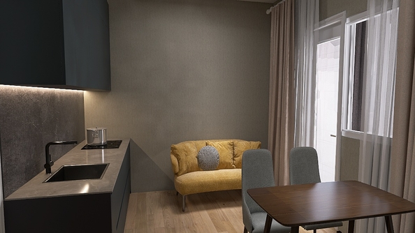 
  Продается 1-комн. квартира, 37.9 м², ЖК Юго-Западный, дом 17
. Фото 3.