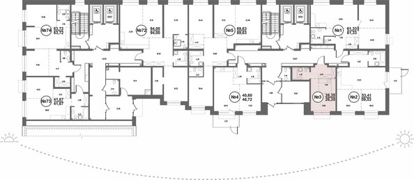 
  Продается 1-комн. квартира, 26.36 м², ЖК СОЮЗ ПРИОРИТИ МАХ, д. 4
. Фото 13.
