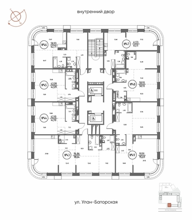 
  Продается 2-комн. квартира 62.71 м², в ЖК СОЮЗ ПРИОРИТИ МАХ, д. 3. Фото 2.