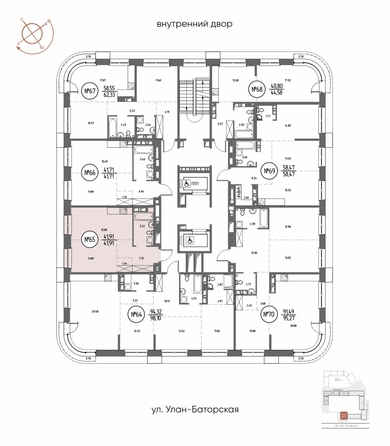 
  Продается 1-комн. квартира, 41.91 м², ЖК СОЮЗ ПРИОРИТИ МАХ, д. 3
. Фото 3.
