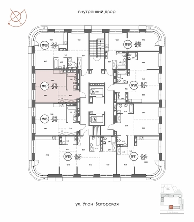 
  Продается 1-комн. квартира 41.71 м², в ЖК СОЮЗ ПРИОРИТИ МАХ, д. 3. Фото 3.