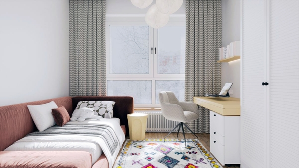 
  Продается 3-комн. квартира, 63.04 м², ЖК Стрижи Сити, блок-секции 6,7
. Фото 9.