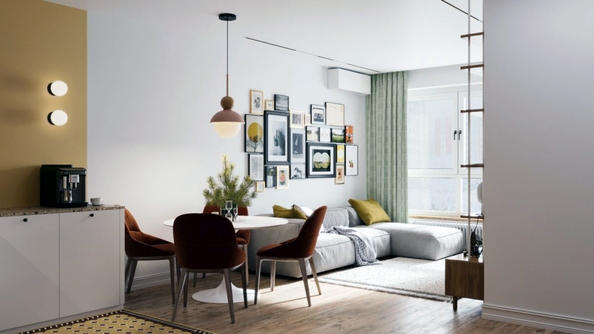
  Продается 3-комн. квартира, 63.28 м², ЖК Стрижи Сити, блок-секции 6,7
. Фото 7.