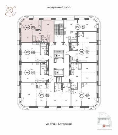 
  Продается 2-комн. квартира, 62.71 м², ЖК СОЮЗ ПРИОРИТИ МАХ, д. 3
. Фото 7.
